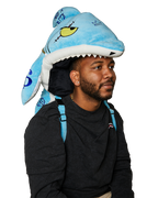 STUFFED SAVAGE HOODY BACKPACK SHARK