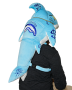 STUFFED SAVAGE HOODY BACKPACK SHARK