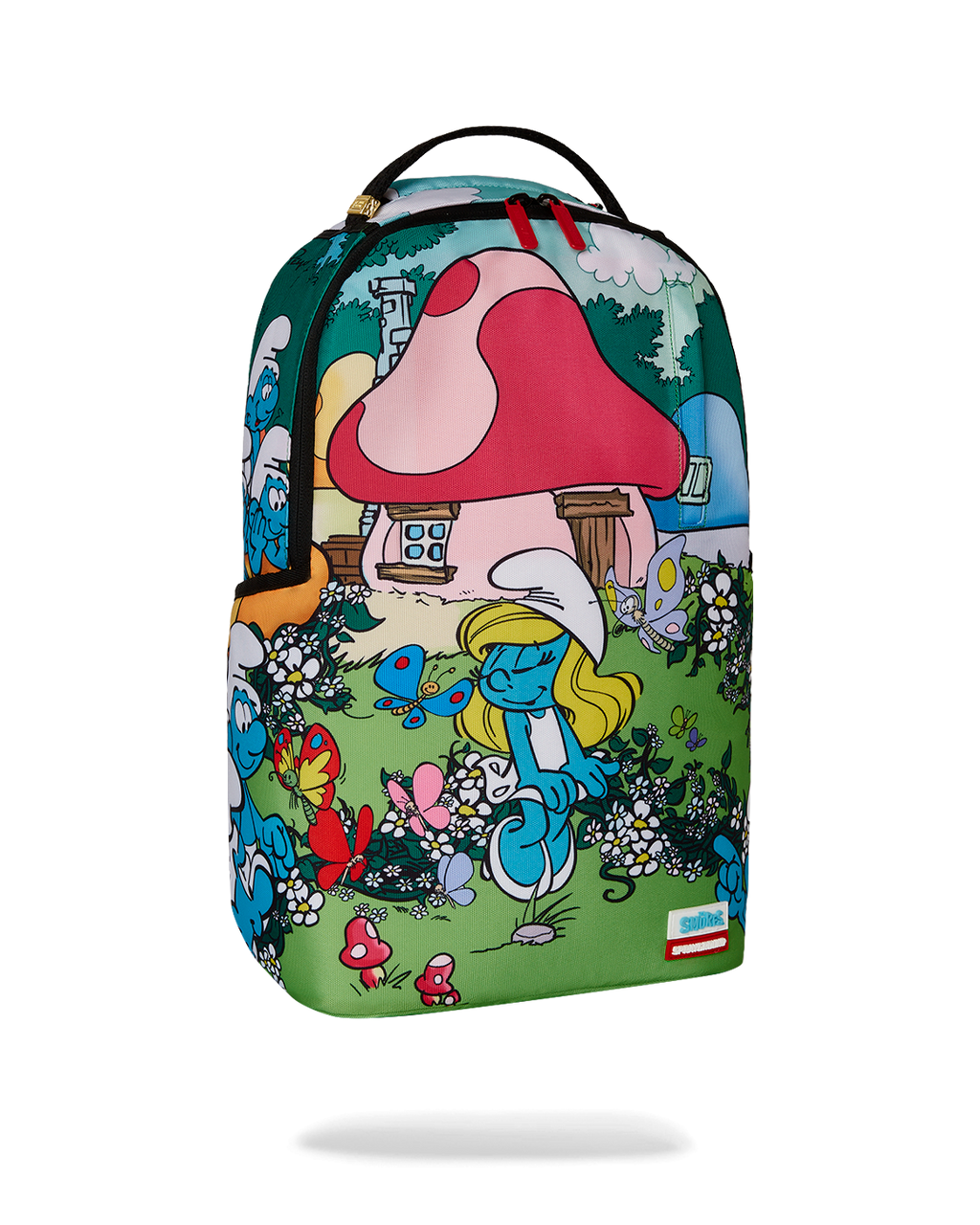 SMURFS IN THE GARDEN BACKPACK