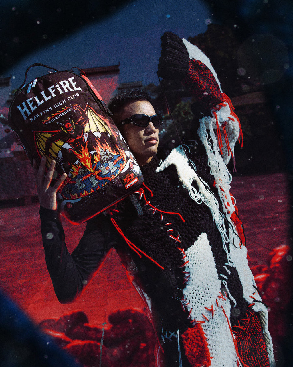 STRANGER THINGS HELLFIRE BACKPACK