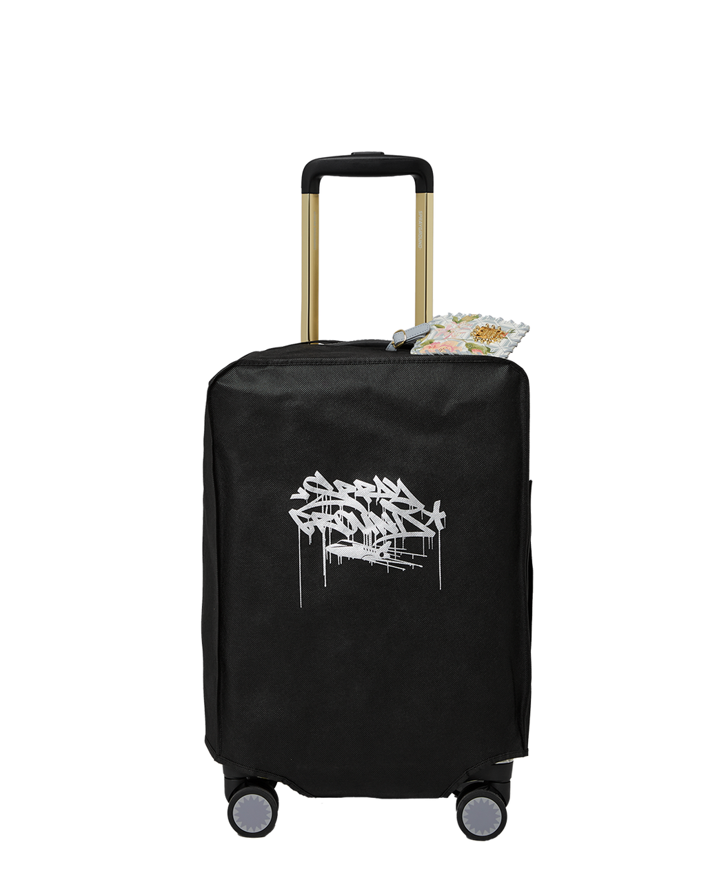 A.I. AFRICAN INTELLIGENCE ELEGANT ENERGY SHARKITECTURE CARRY-ON LUGGAGE - SANDFLOWER COLLAB
