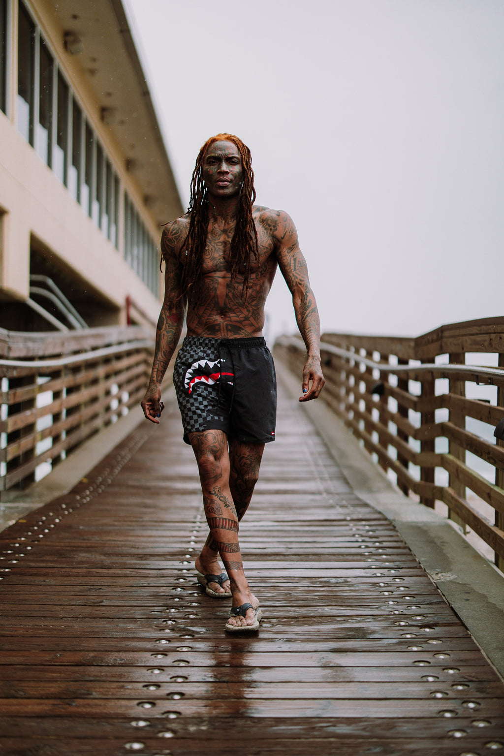 SPEED SHARK SIDE SWIPE SWIM SHORTS