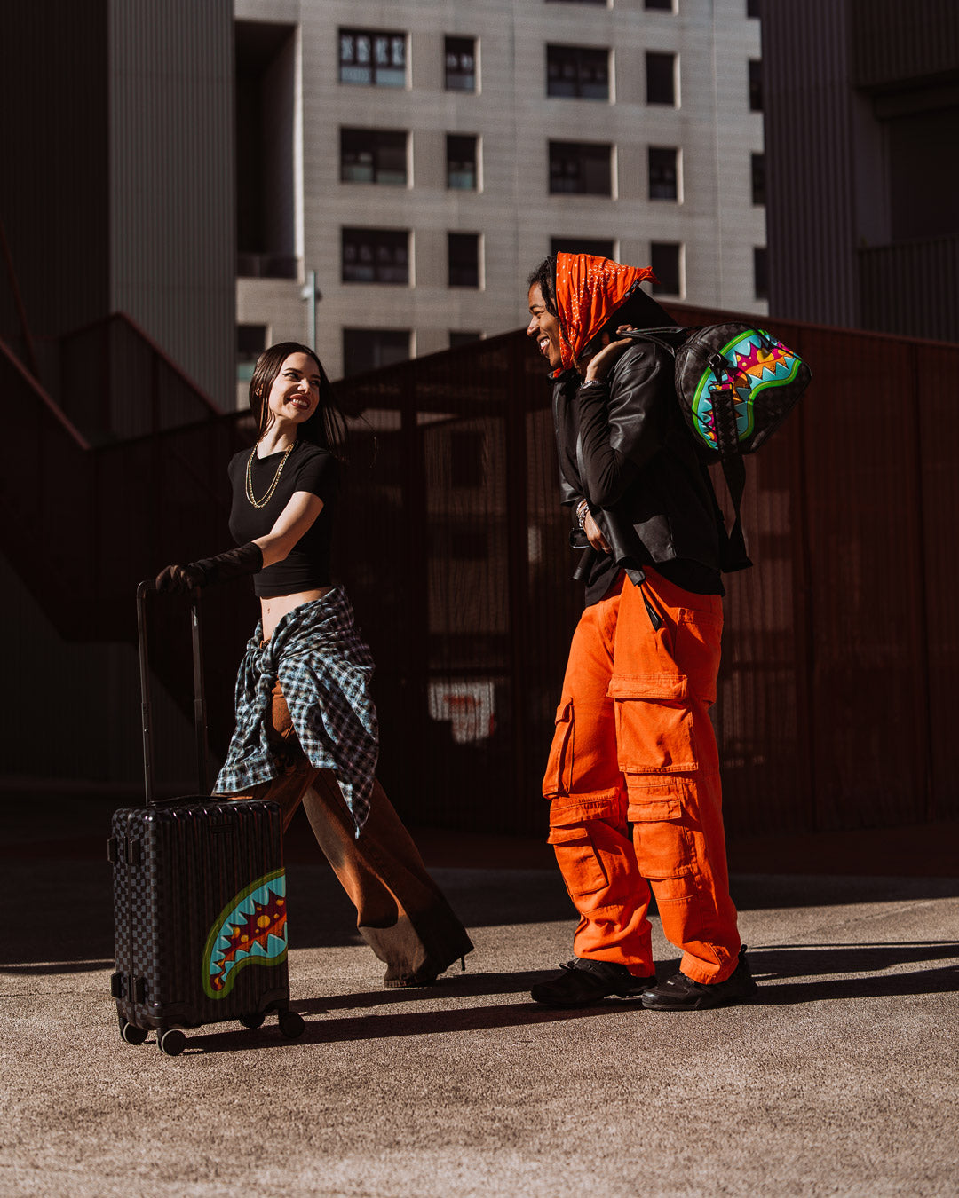 SLIME TAKEOVER HARD SHELL CARRY-ON LUGGAGE