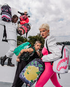 SQUID GAME COLLAB LOGO LOCKUP BACKPACK