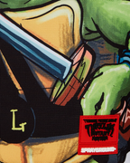 TEENAGE MUTANT NINJA TURTLES LEONARDO KATANA CODE DLXR BACKPACK