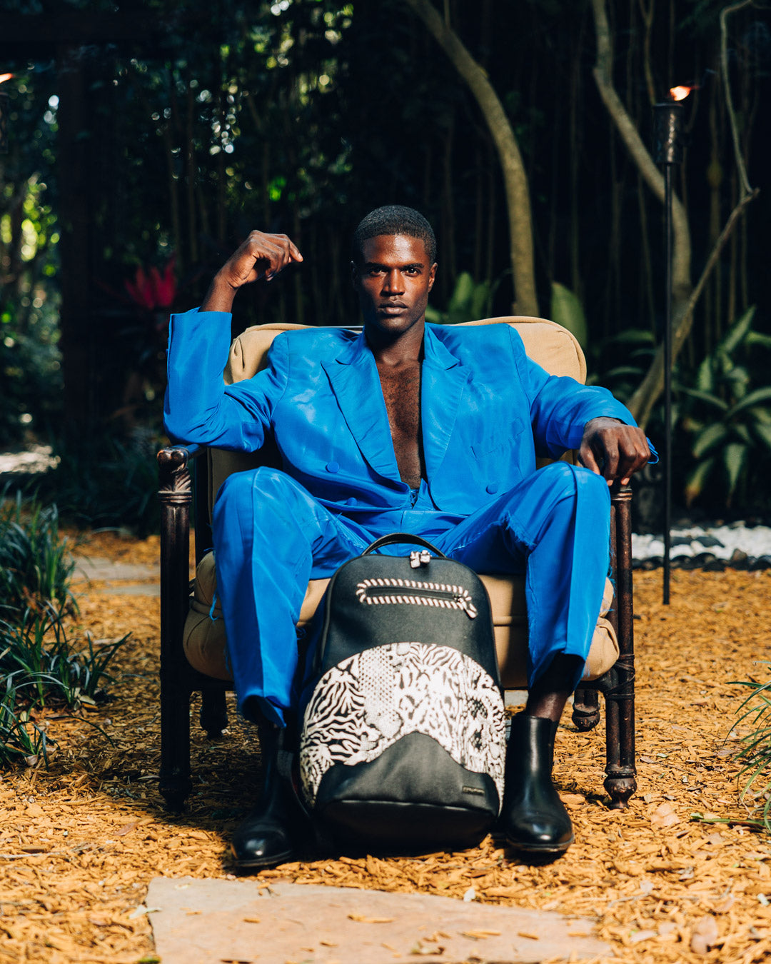 A.I. AFRICAN INTELLIGENCE WILD NILE BACKPACK - SANDFLOWER COLLAB