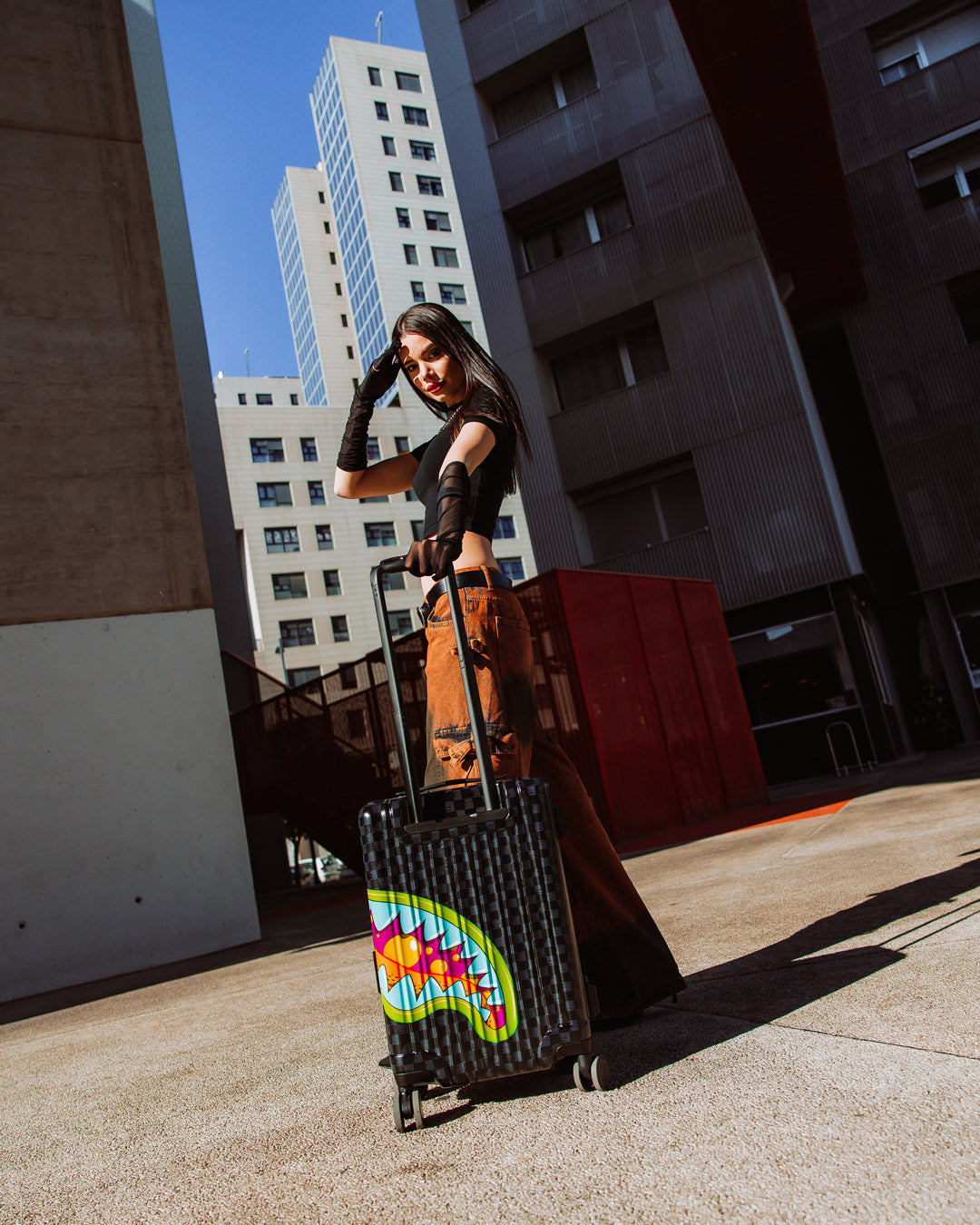 SLIME TAKEOVER HARD SHELL CARRY-ON LUGGAGE