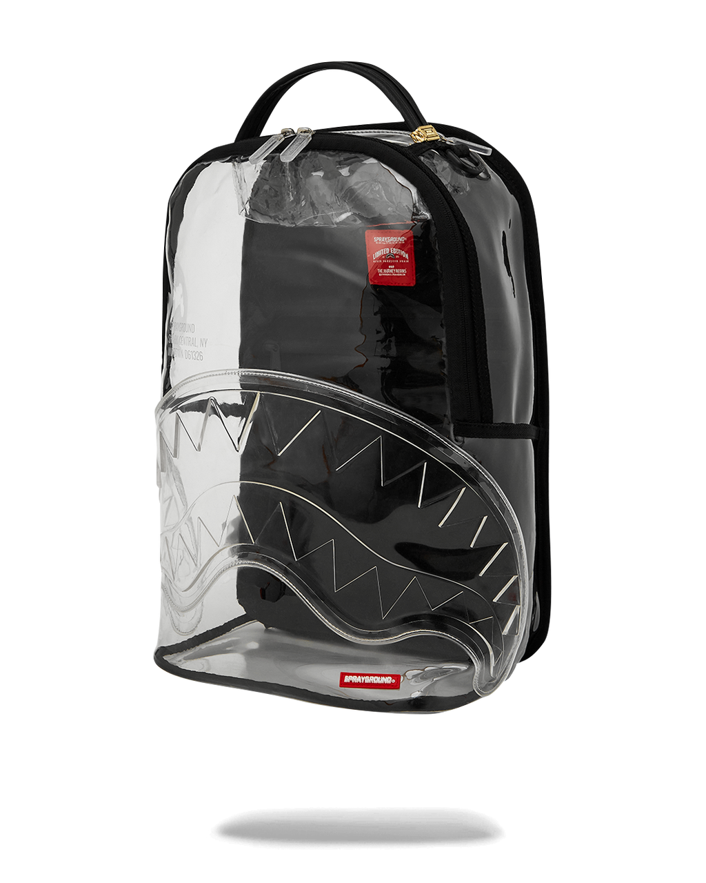 CLEAR BACKPACK - SHARK CENTRAL