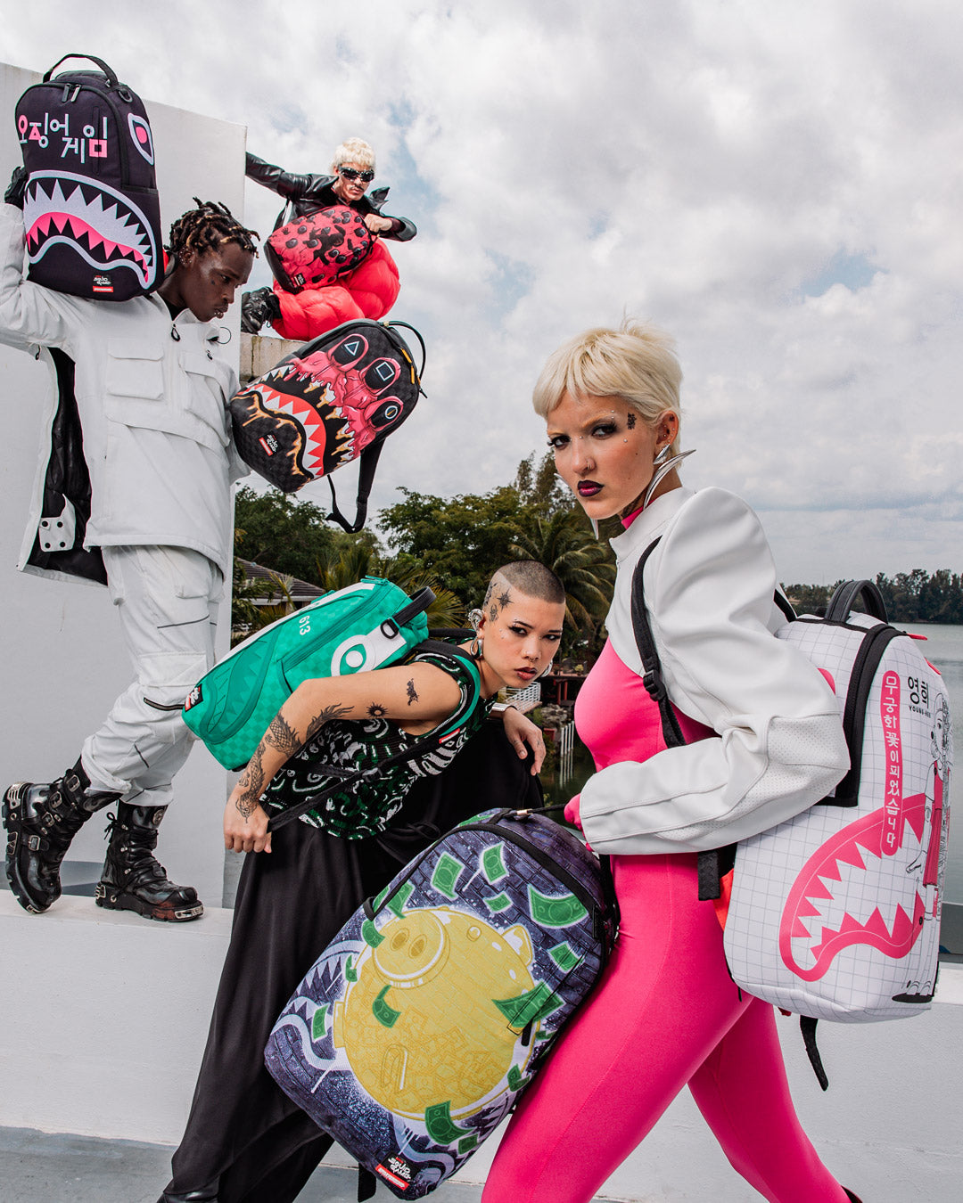 SQUID GAME COLLAB BIG STACKS BACKPACK