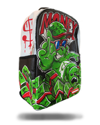 THE SPRAYGROUND DIY WHITE BACKPACK (VEGAN LEATHER & INNER MONEY LINING) & MARKERS INCLUDED